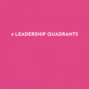 The 4 Quadrants of Leadership: Insights and Applications